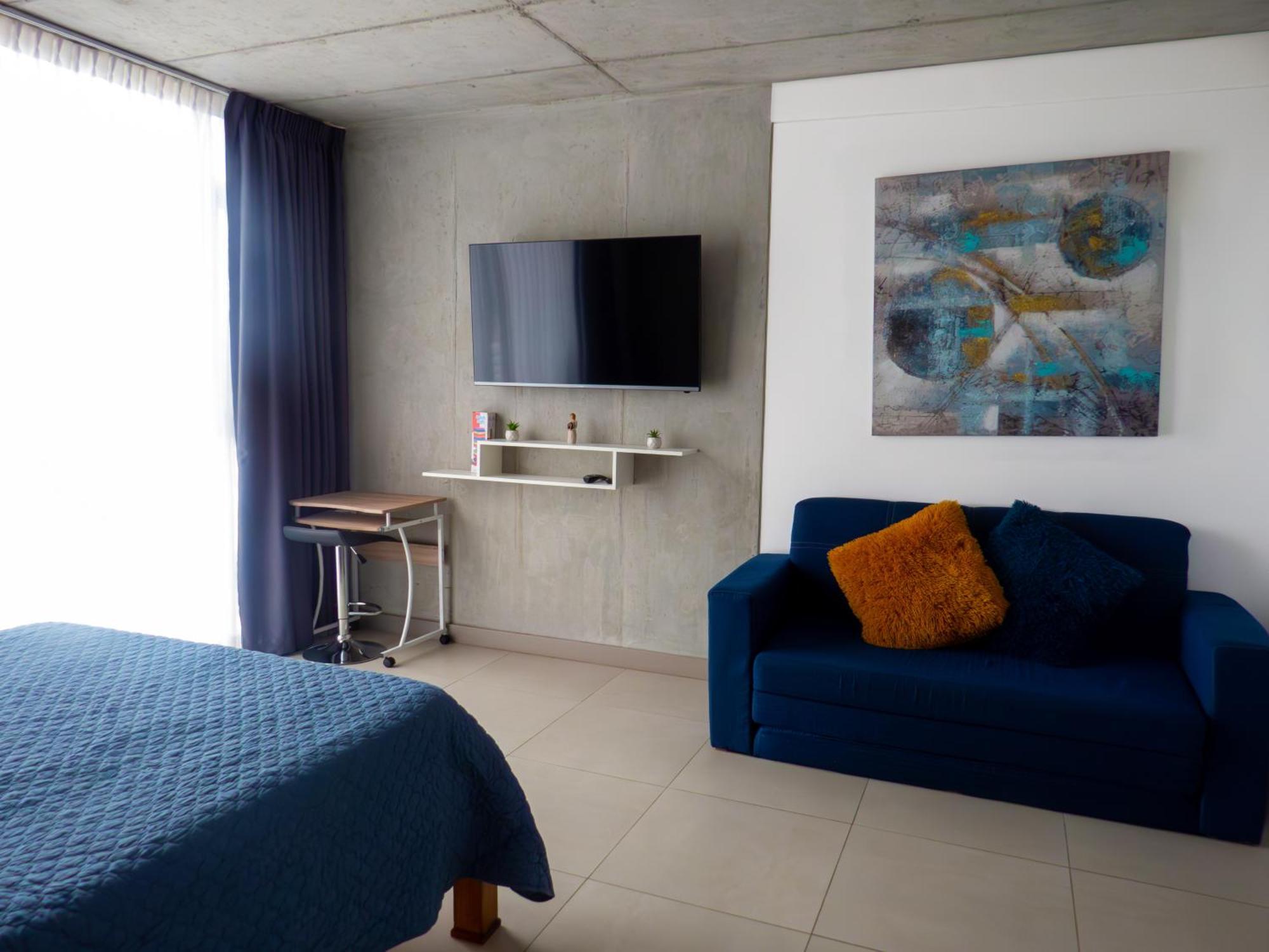 Ifreses, Study Full Equipped Whith Pool, Air- Conditioning, Spectacular View Of The City, Parking With Additional Payment Curridabat Rom bilde